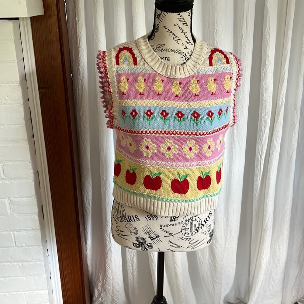 H&M sleeveless sweater vest  pullover. Size small. Worn once